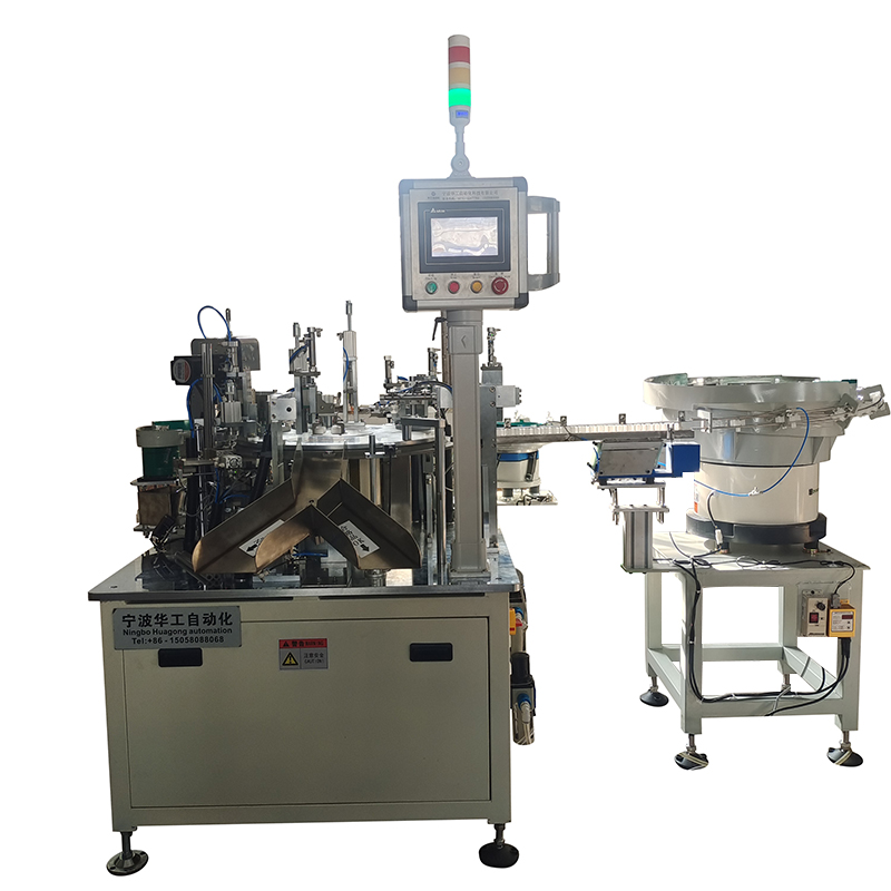 革新水表制造工艺！宁波华工自动化推出全自动水表叶轮五件组装机